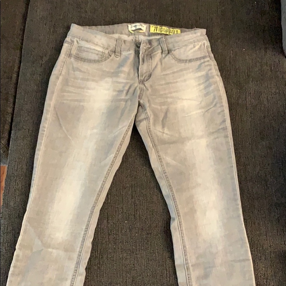 Women’s size 11 grey skinny jeans